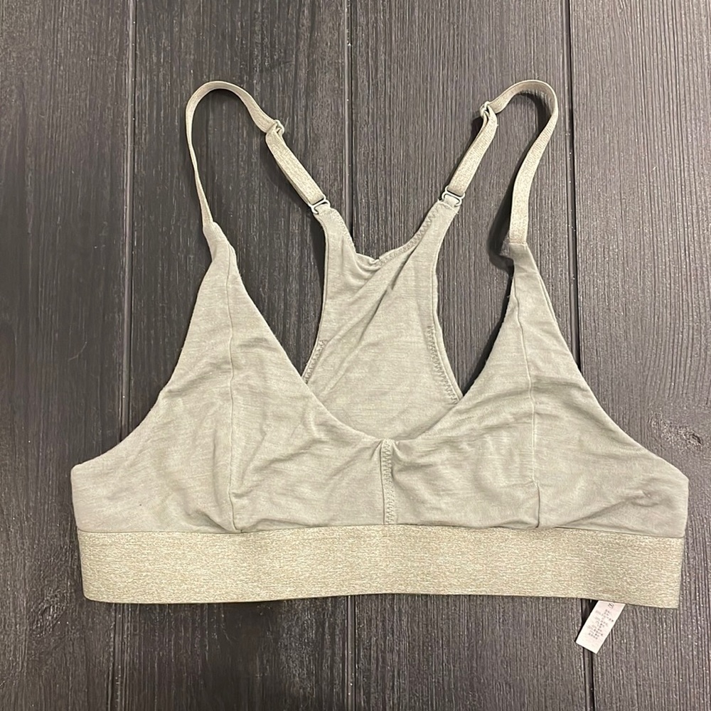 Allbirds Sage wool bralette medium